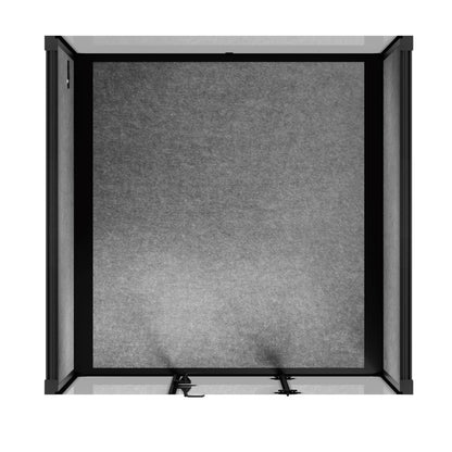 Sound box Meeting Booth Quell - 6 Person - XL-S115-DRK-GREY-ST-06-SY-05
