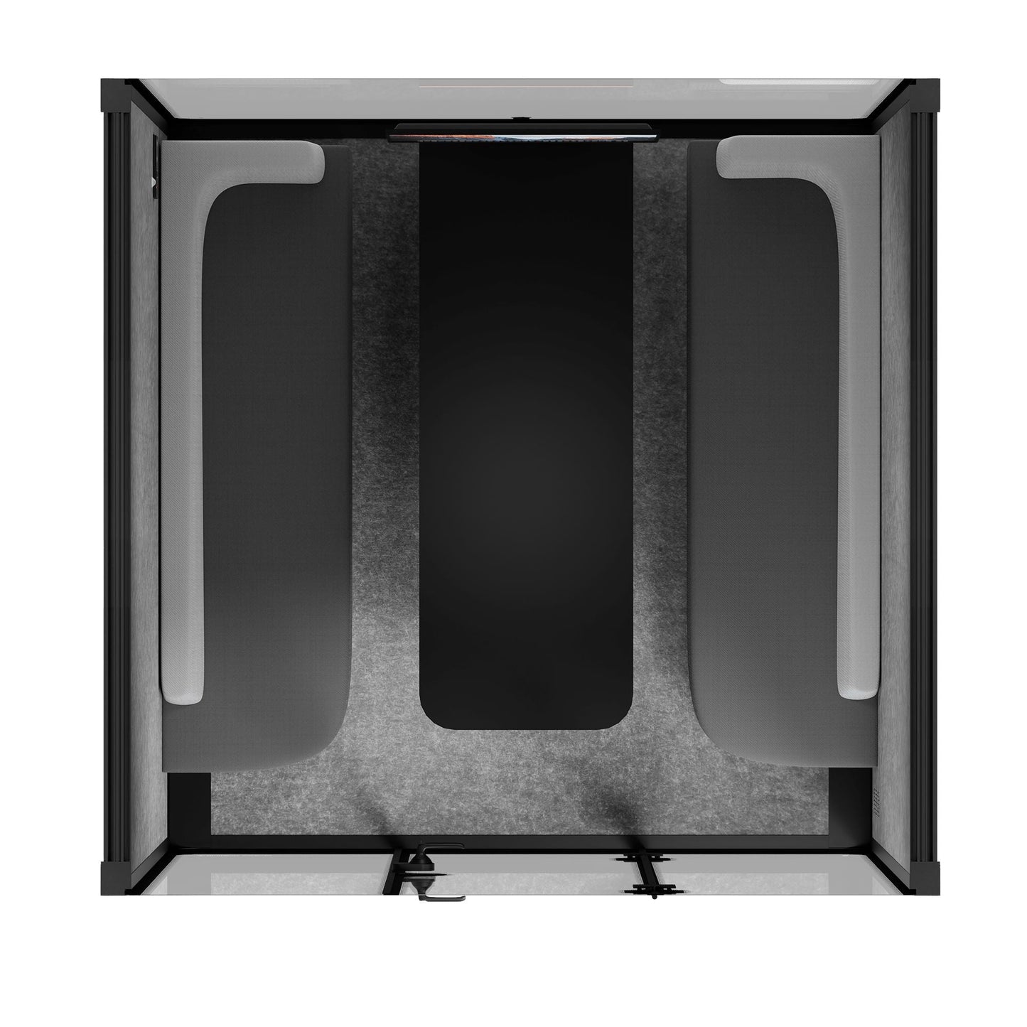 Sound box Meeting Booth Quell - 6 Person - XL-S115-DRK-GREY-ST-06-SY-05