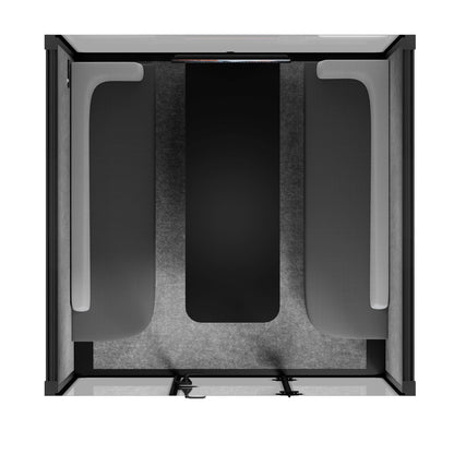 Sound box Meeting Booth Quell - 6 Person - XL-S115-DRK-GREY-ST-06-SY-05