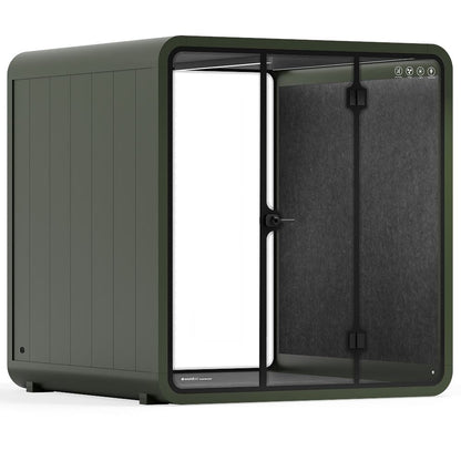 Sound box Meeting Booth Quell - 6 Person - XL-S115-DRK-GREY-ST-06-SY-05