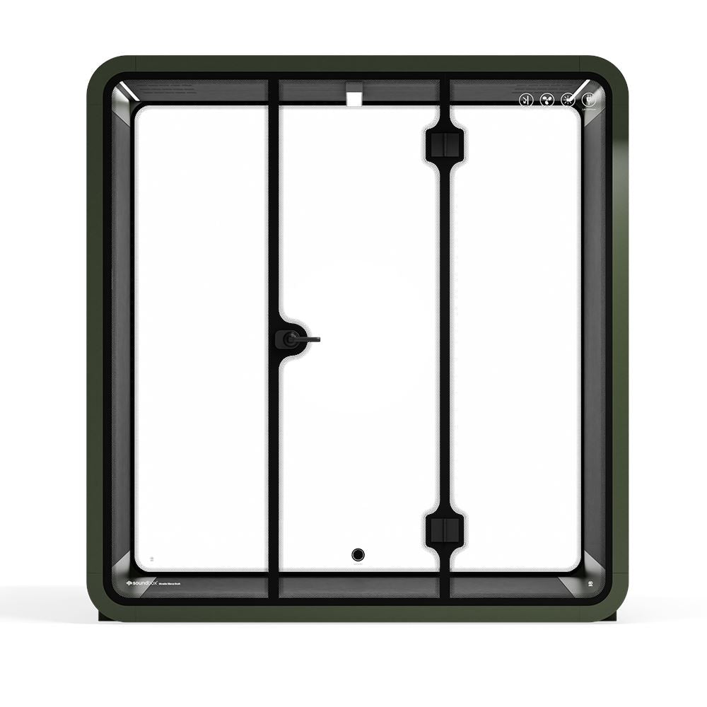Sound box Meeting Booth Quell - 6 Person - XL-S115-DRK-GREY-ST-06-SY-05