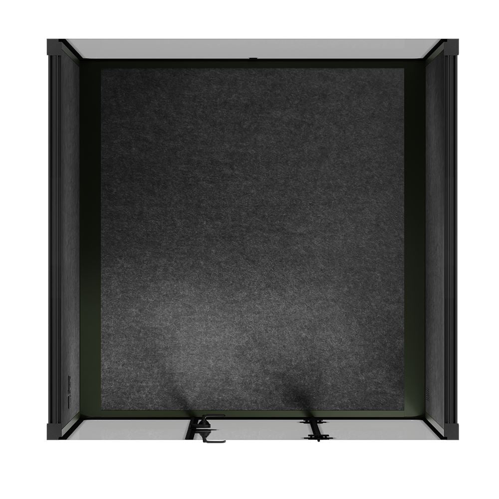 Sound box Meeting Booth Quell - 6 Person - XL-S115-DRK-GREY-ST-06-SY-05