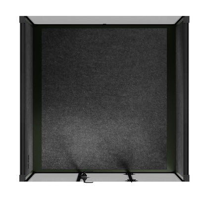 Sound box Meeting Booth Quell - 6 Person - XL-S115-DRK-GREY-ST-06-SY-05