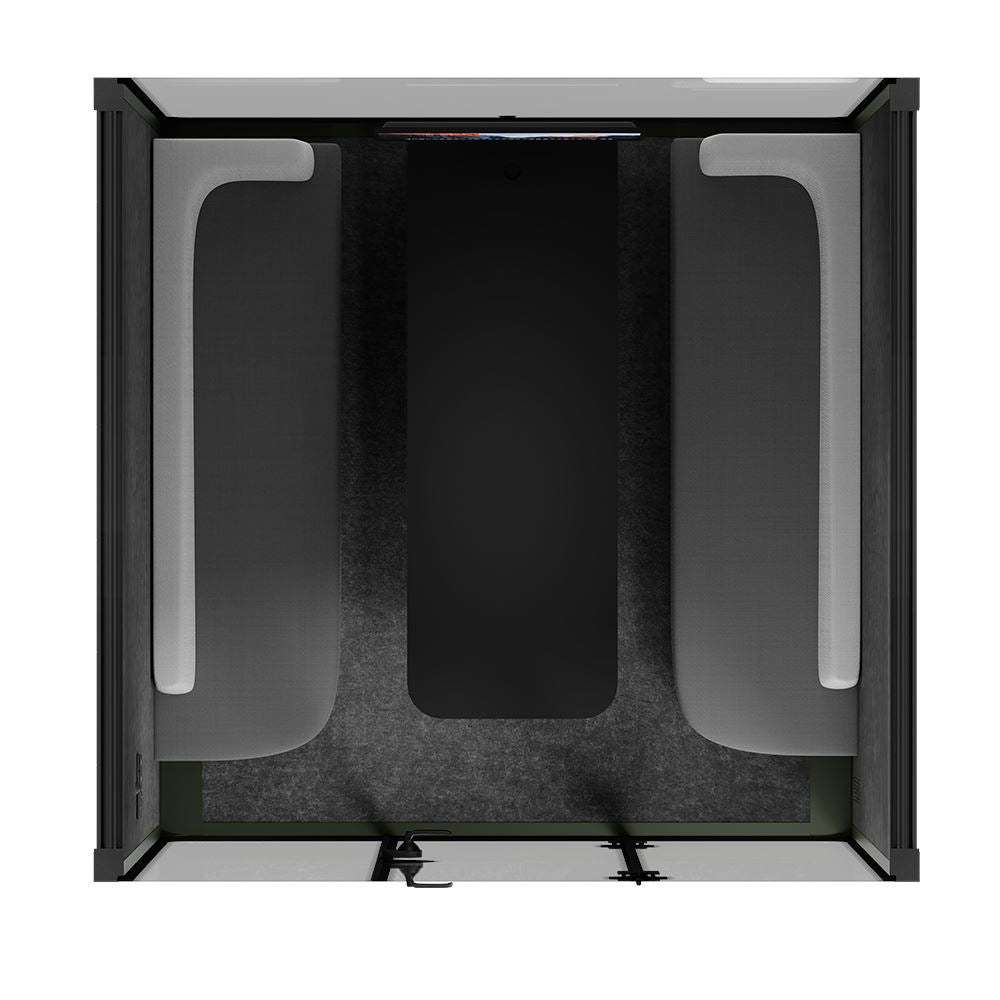 Sound box Meeting Booth Quell - 6 Person - XL-S115-DRK-GREY-ST-06-SY-05