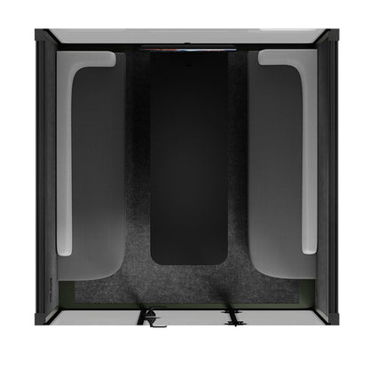 Sound box Meeting Booth Quell - 6 Person - XL-S115-DRK-GREY-ST-06-SY-05
