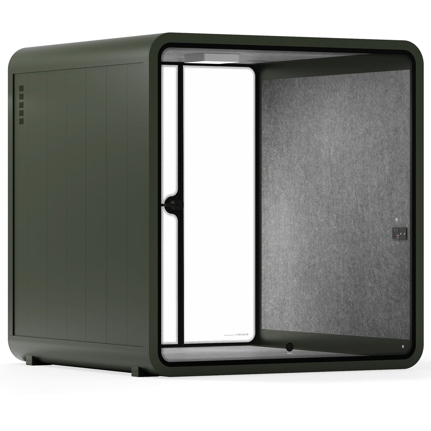 Sound box Meeting Booth Quell - 6 Person - XL-S115-DRK-GREY-ST-06-SY-05