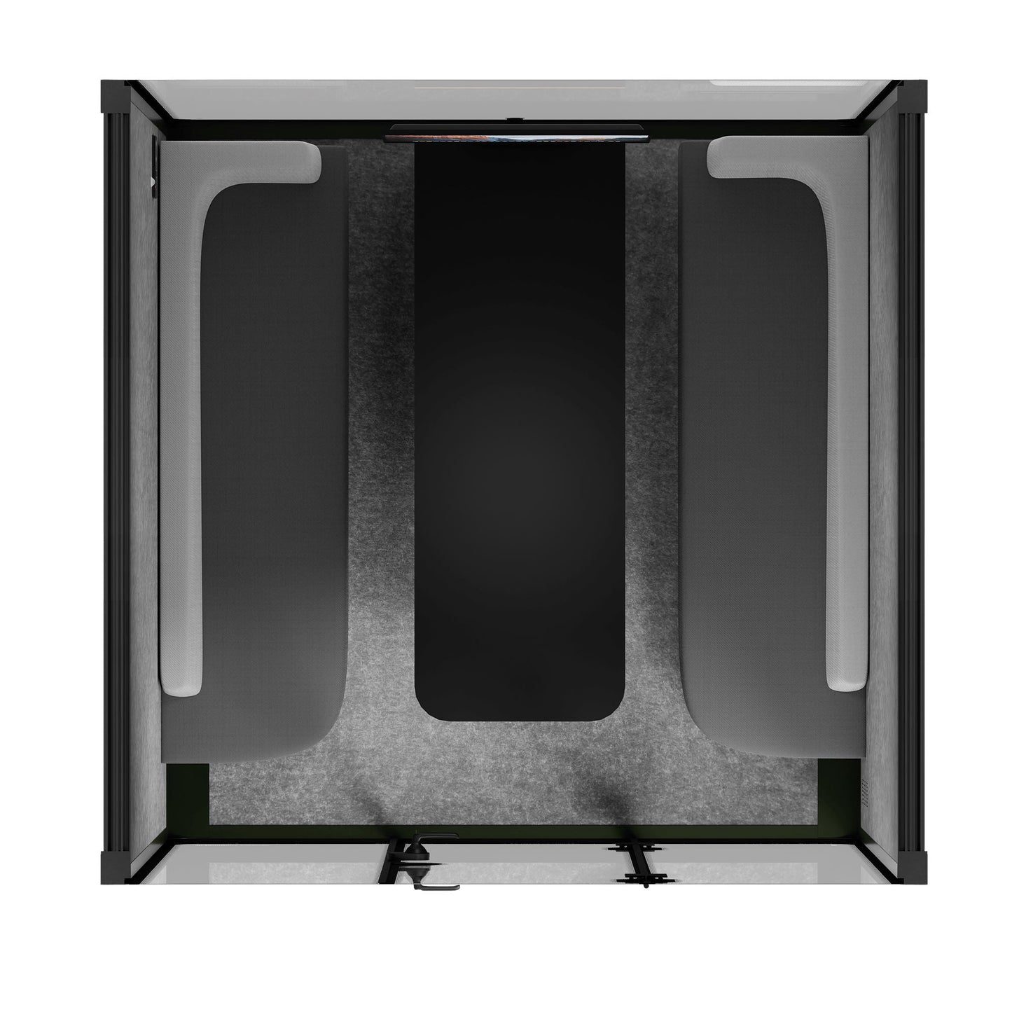Sound box Meeting Booth Quell - 6 Person - XL-S115-DRK-GREY-ST-06-SY-05