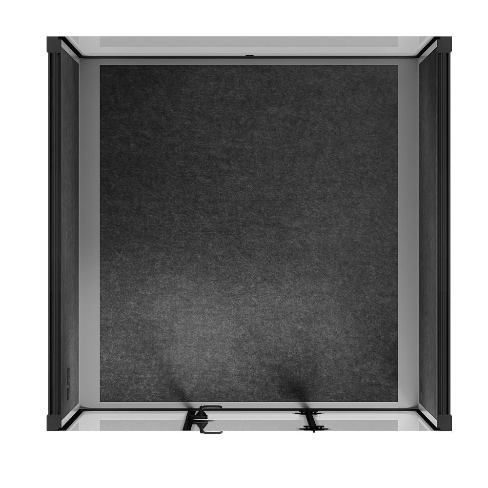 Sound box Meeting Booth Quell - 6 Person - XL-S115-DRK-GREY-ST-06-SY-05