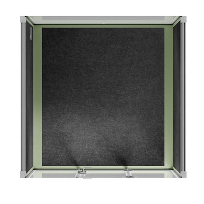 Sound box Meeting Booth Quell - 6 Person - XL-S115-DRK-GREY-ST-06-SY-05