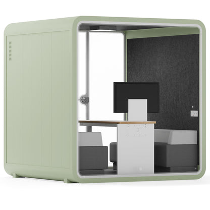 Sound box Meeting Booth Quell - 6 Person - XL-S115-DRK-GREY-ST-06-SY-05