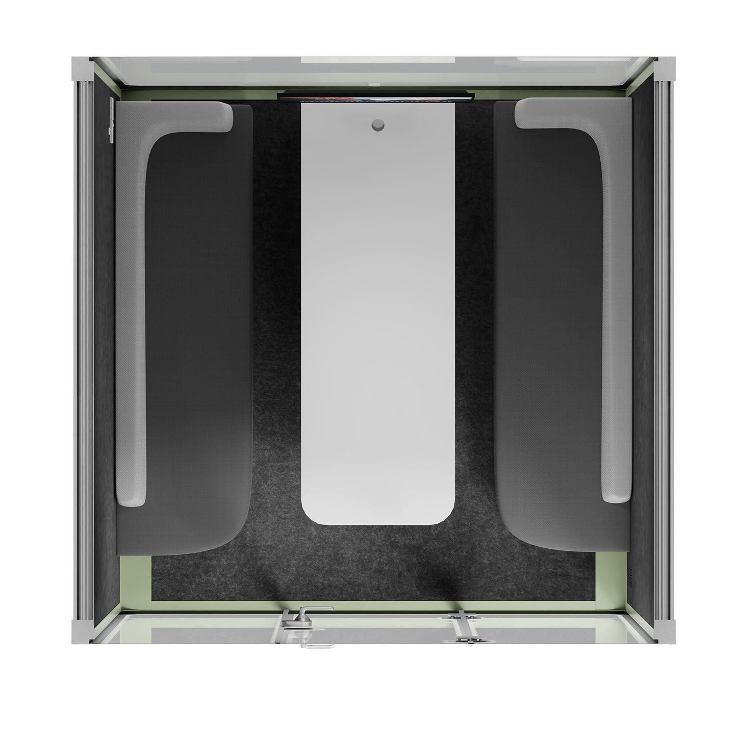 Sound box Meeting Booth Quell - 6 Person - XL-S115-DRK-GREY-ST-06-SY-05