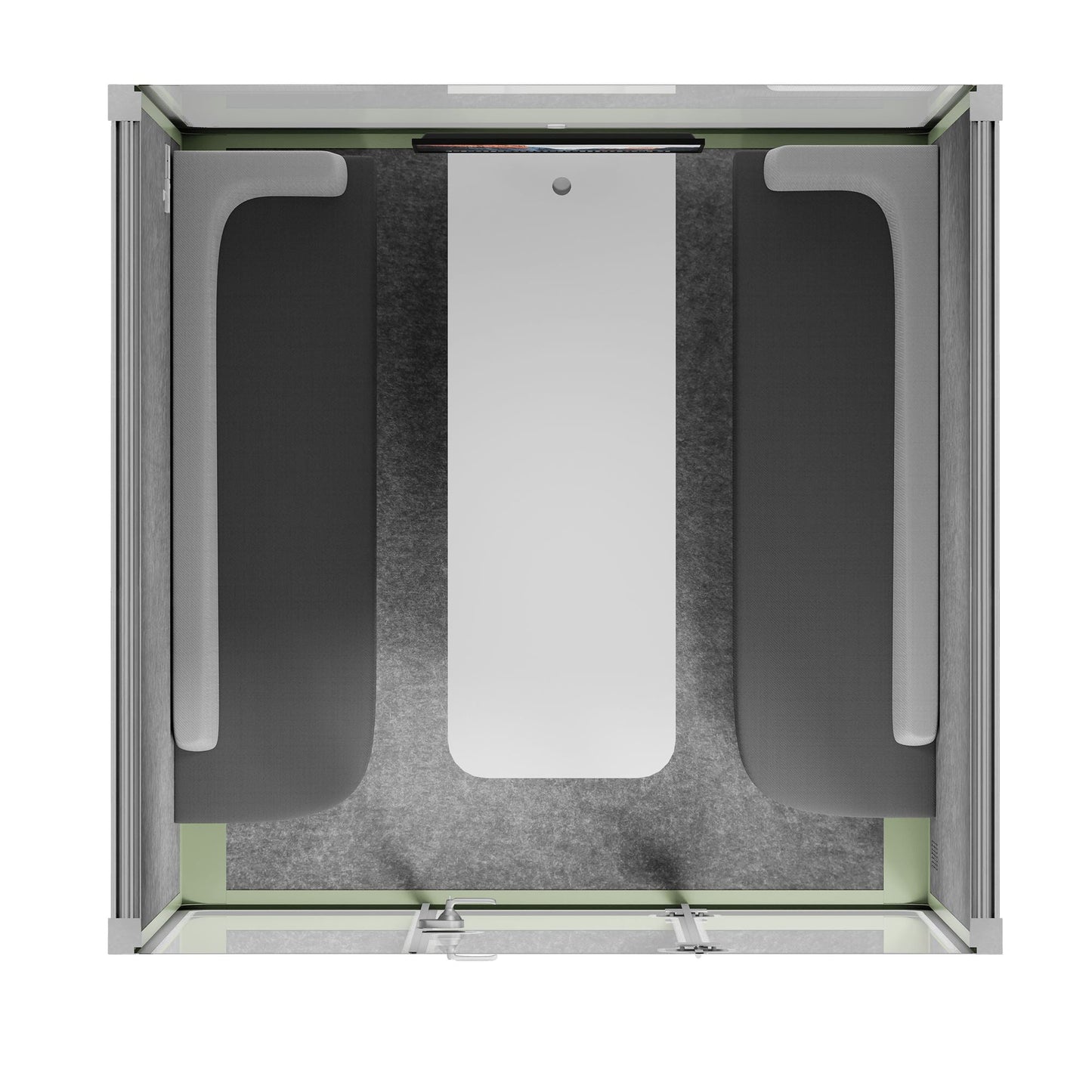 Sound box Meeting Booth Quell - 6 Person - XL-S115-DRK-GREY-ST-06-SY-05