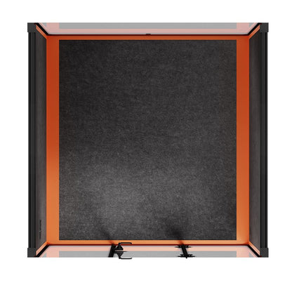 Sound box Meeting Booth Quell - 6 Person - XL-S115-DRK-GREY-ST-06-SY-05