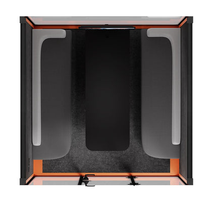 Sound box Meeting Booth Quell - 6 Person - XL-S115-DRK-GREY-ST-06-SY-05