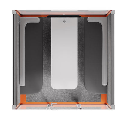 Sound box Meeting Booth Quell - 6 Person - XL-S115-DRK-GREY-ST-06-SY-05
