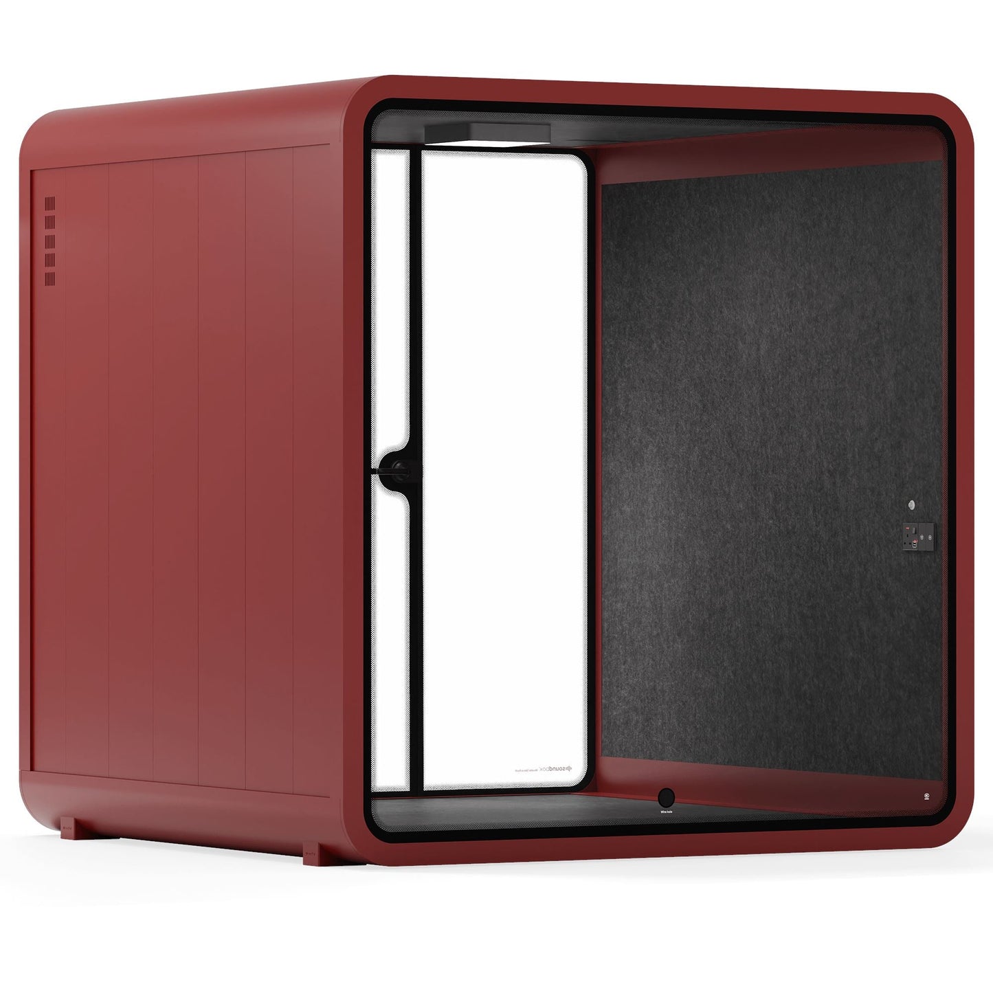 Sound box Meeting Booth Quell - 6 Person - XL-S115-DRK-GREY-ST-06-SY-05