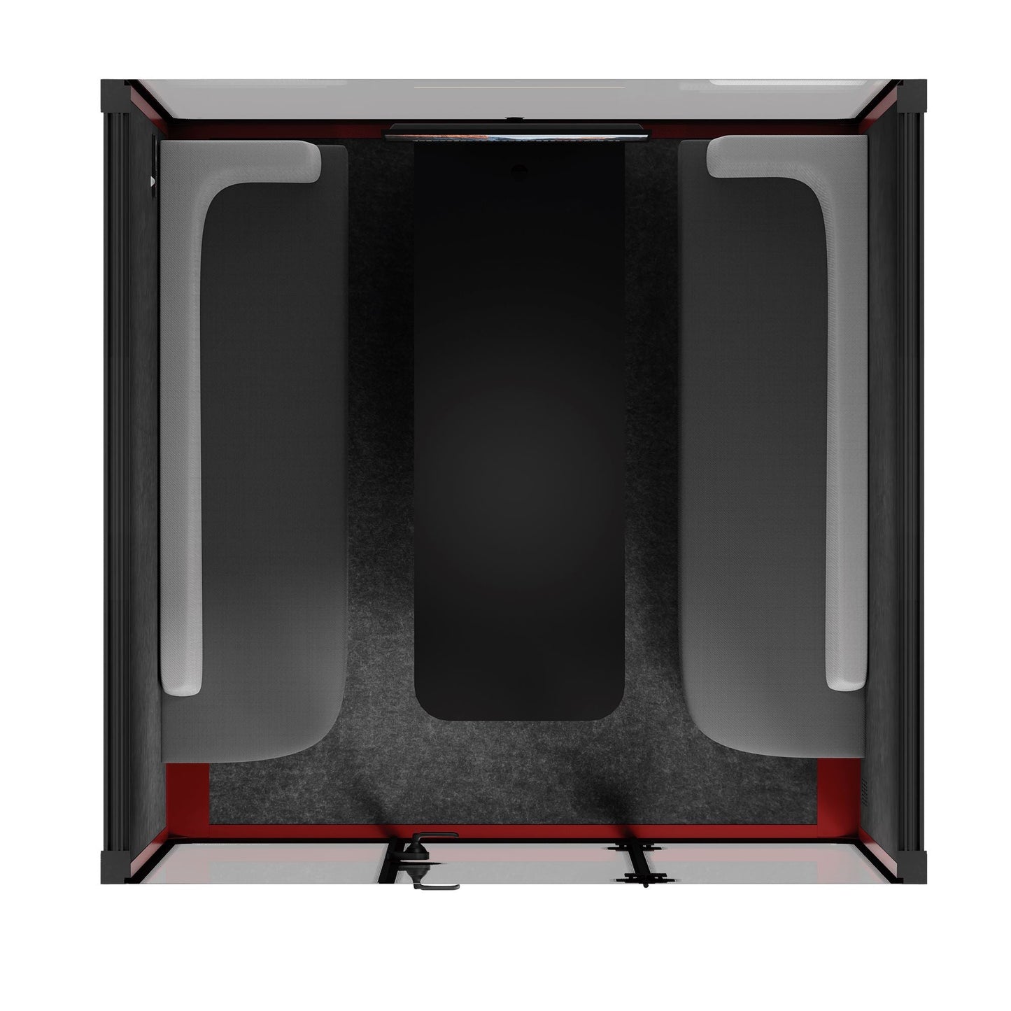 Sound box Meeting Booth Quell - 6 Person - XL-S115-DRK-GREY-ST-06-SY-05