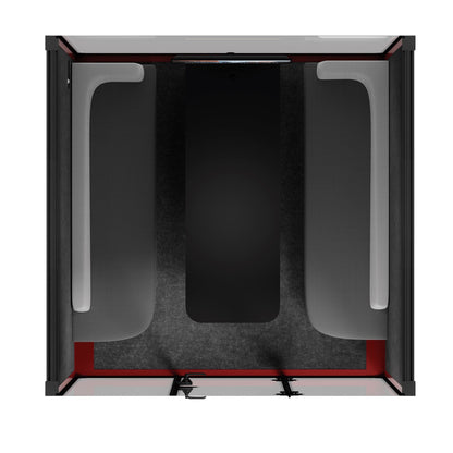 Sound box Meeting Booth Quell - 6 Person - XL-S115-DRK-GREY-ST-06-SY-05