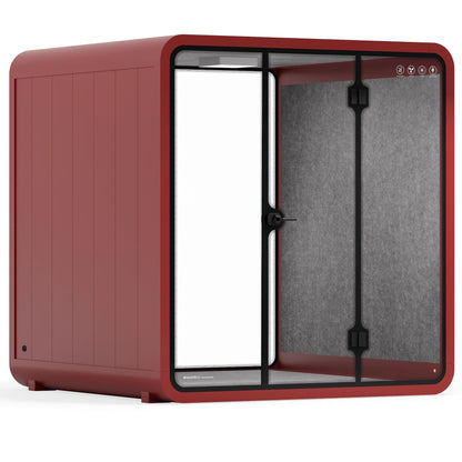 Sound box Meeting Booth Quell - 6 Person - XL-S115-DRK-GREY-ST-06-SY-05