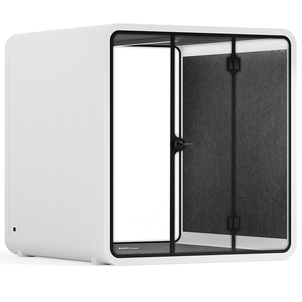 Sound box Meeting Booth Quell - 6 Person - XL-S115-DRK-GREY-ST-06-SY-05