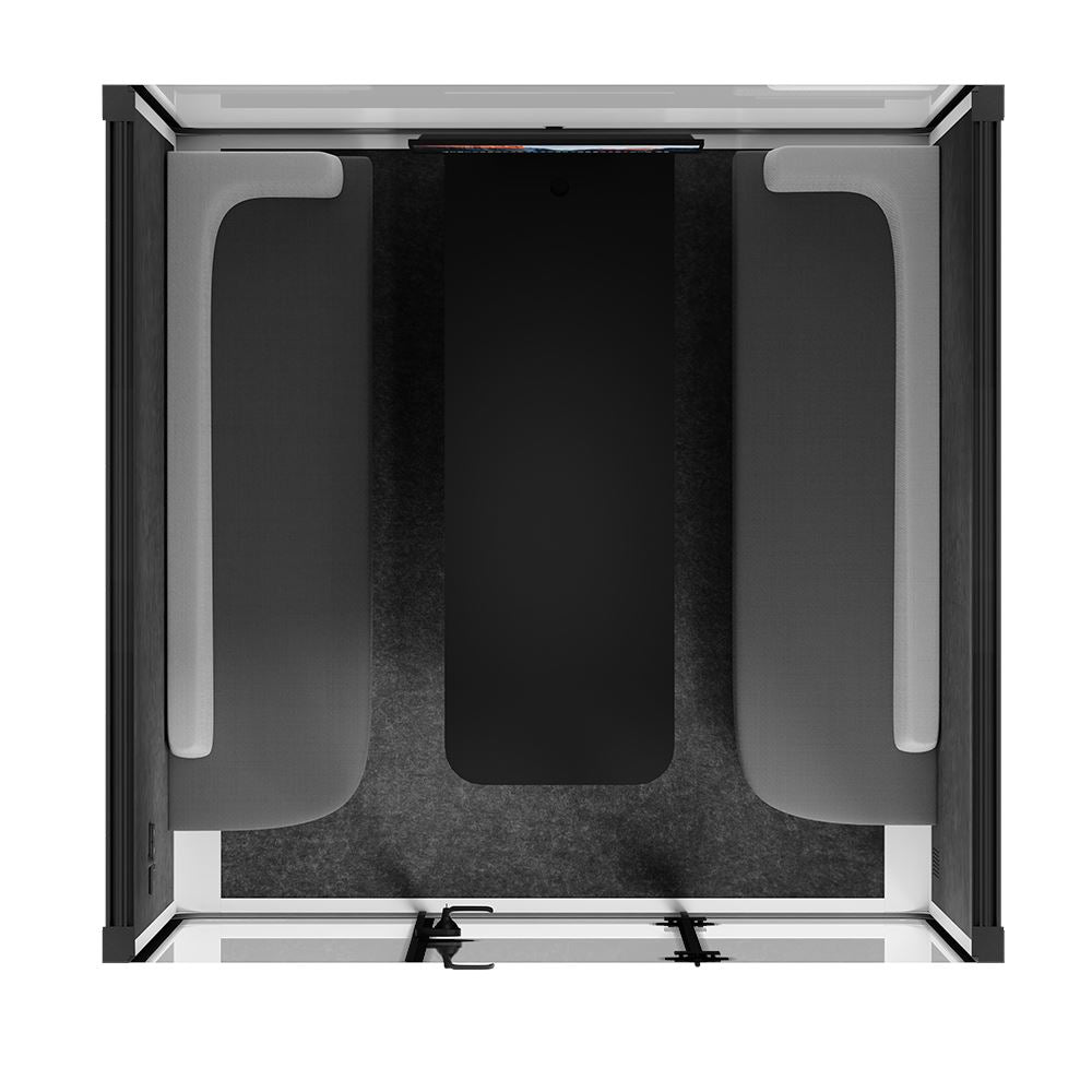 Sound box Meeting Booth Quell - 6 Person - XL-S115-DRK-GREY-ST-06-SY-05