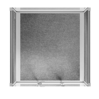 Sound box Meeting Booth Quell - 6 Person - XL-S115-DRK-GREY-ST-06-SY-05