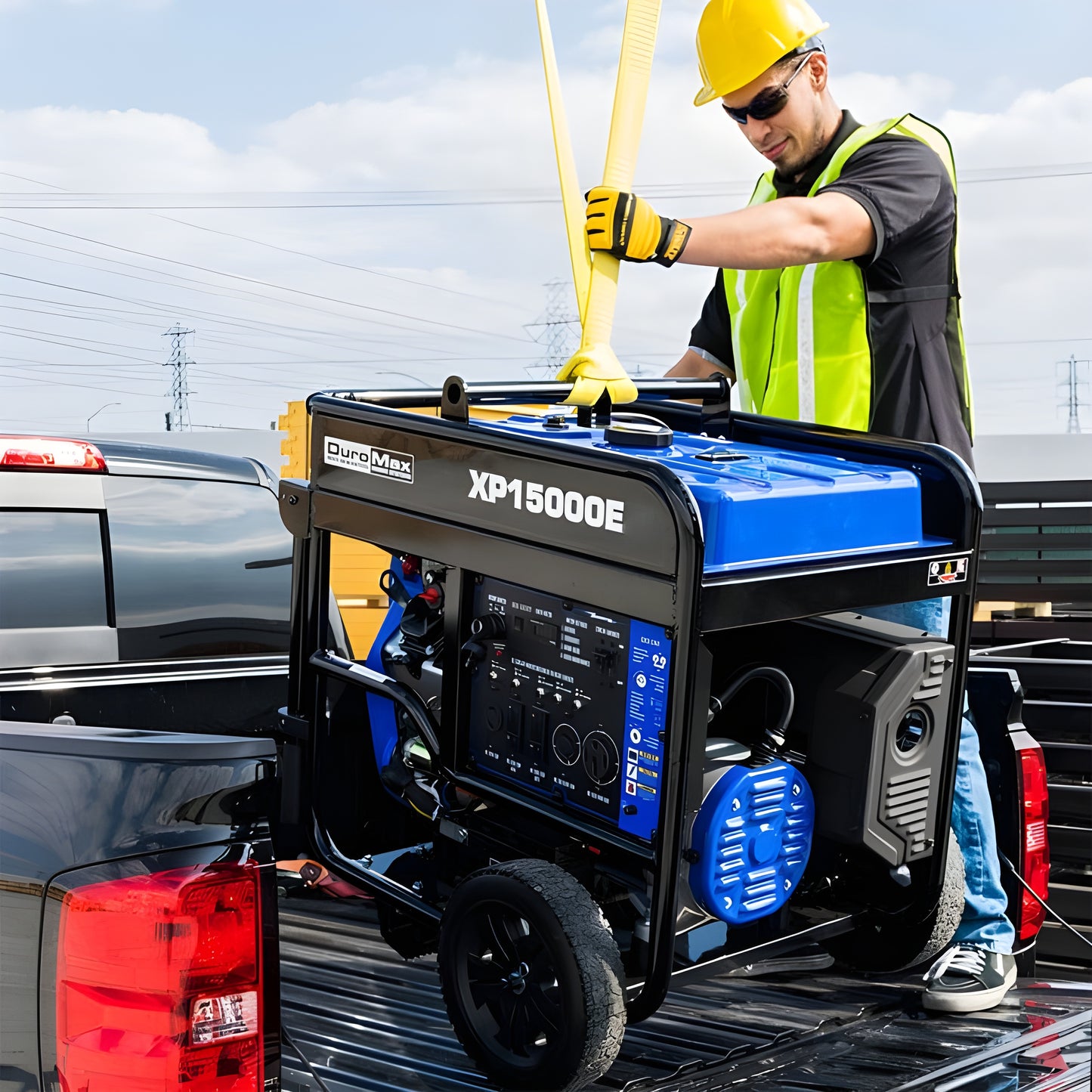 DuroMax 15,000 Watt Portable Gas Powered Generator - XP15000E
