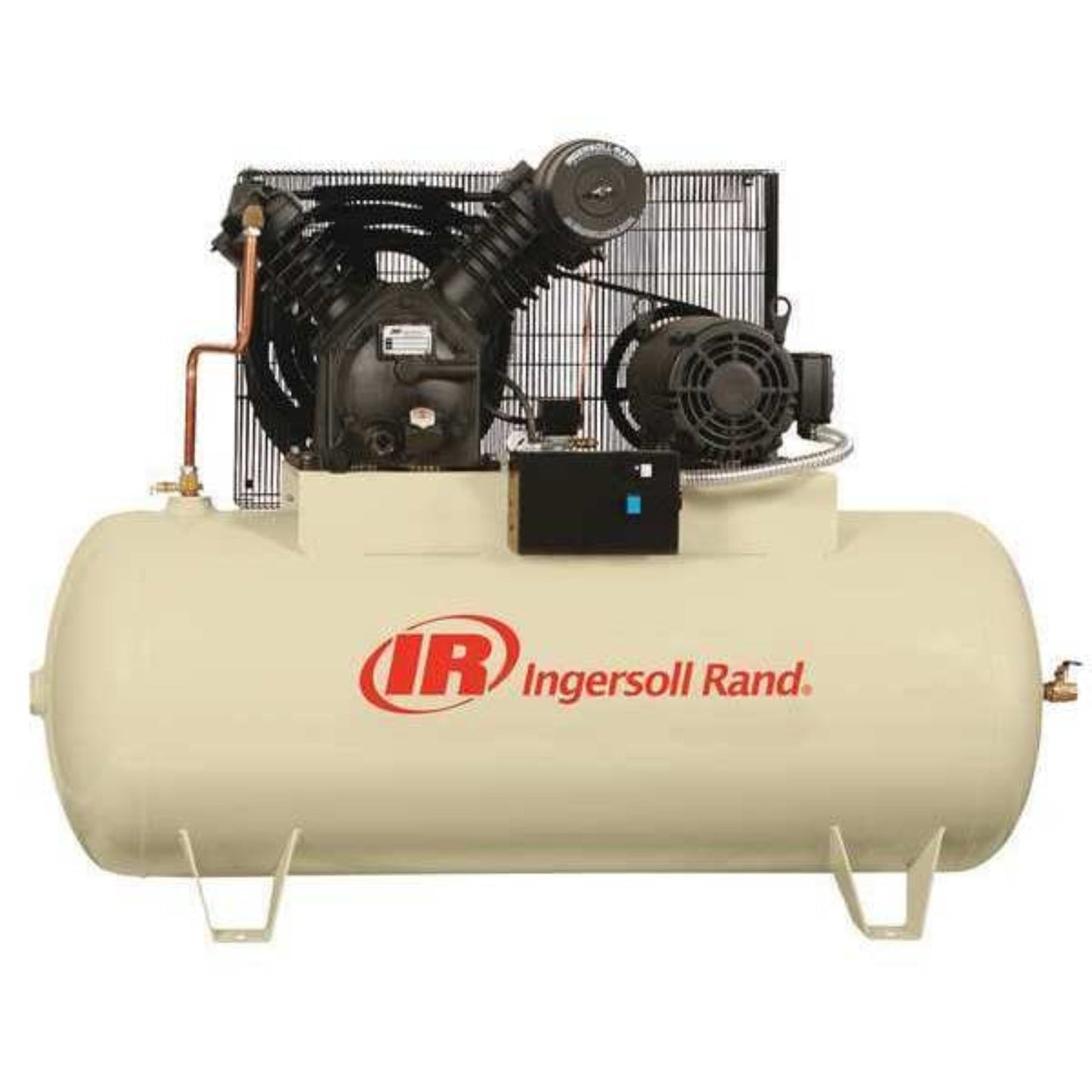 Ingersoll Rand Electric Air Compressor, 10 hp, 2 Stage - G0629754