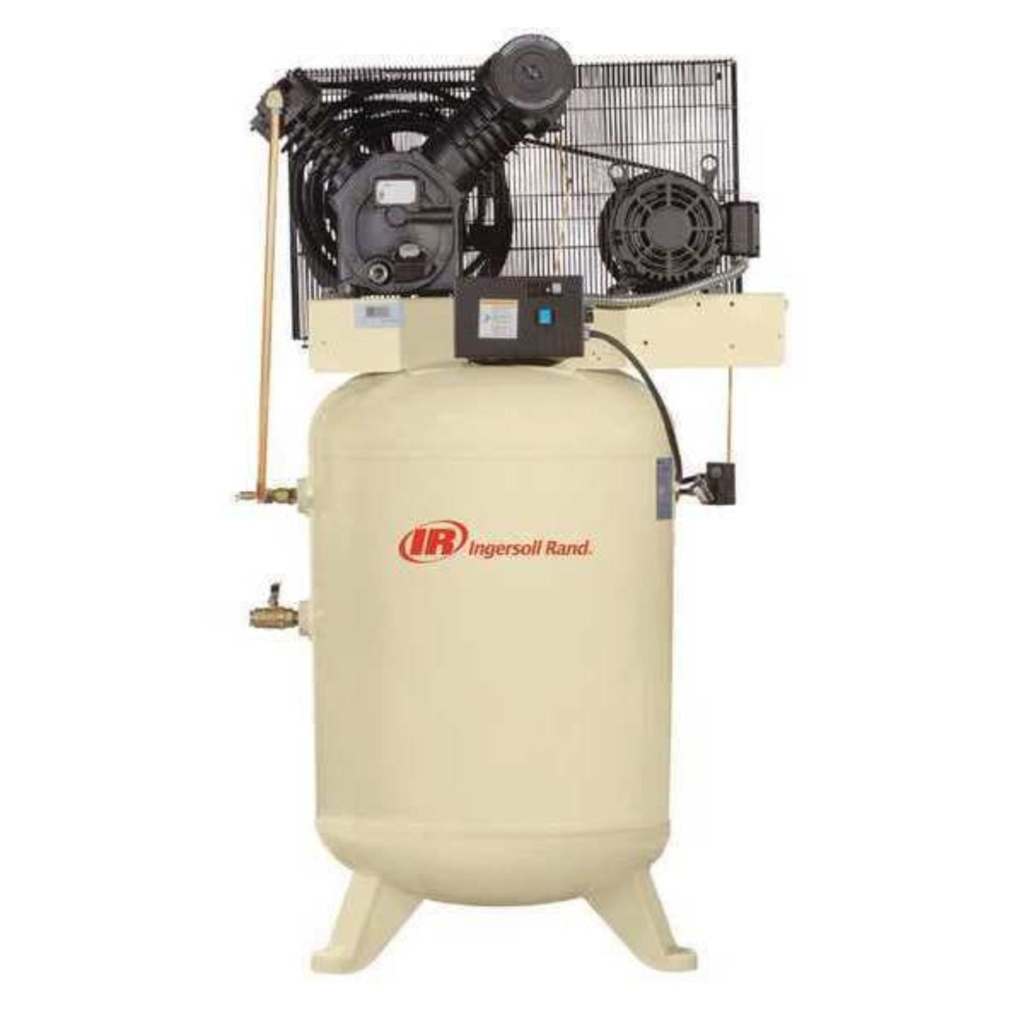 Ingersoll Rand Electric Air Compressor, 10 hp, 2 Stage - G0505653