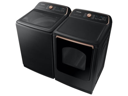 SAMSUNG 7.4 CF SMART GAS DRYER W STEAM SANITIZE+ AND SENSOR DRY - DVG55A7700V-KT