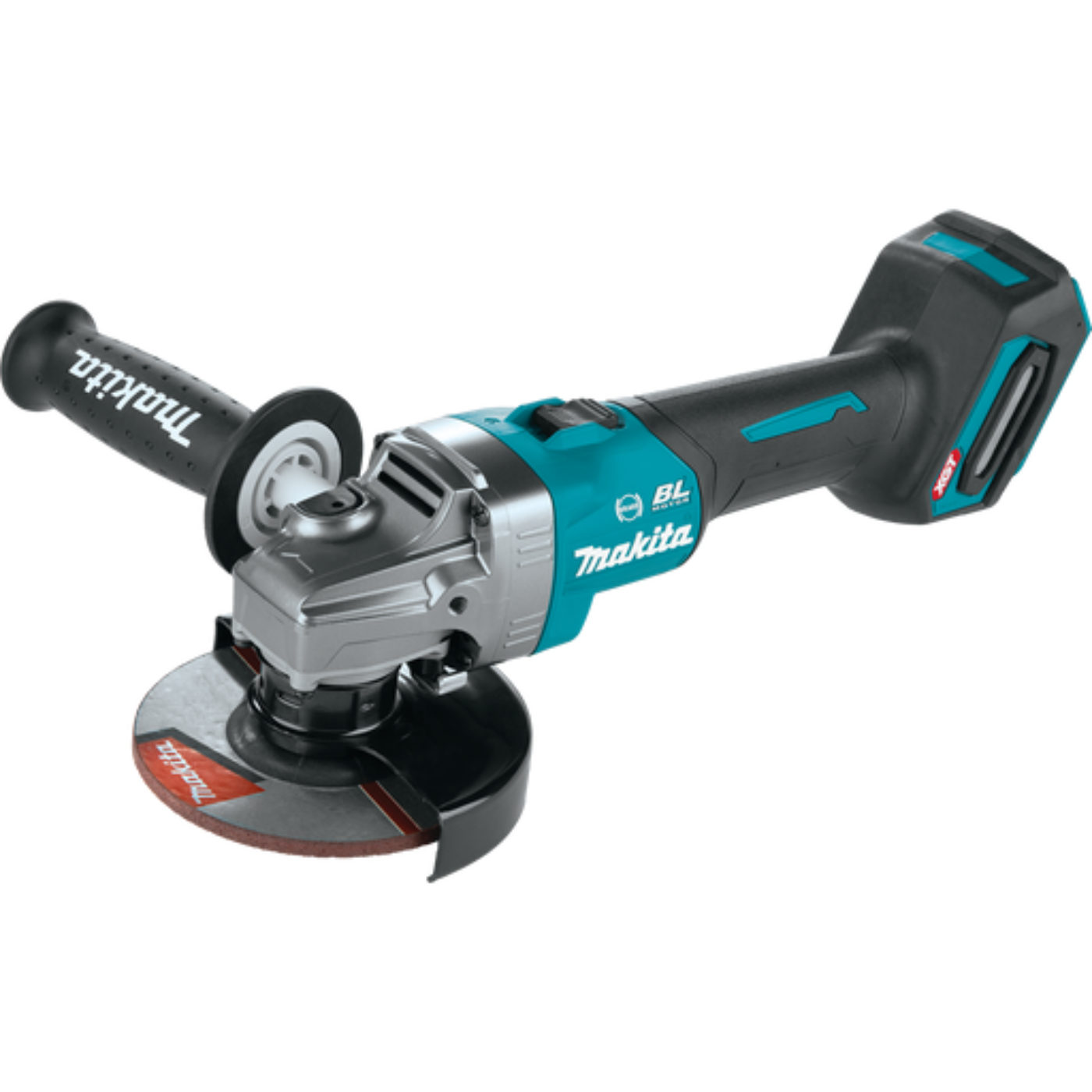 Makita 40 Max XGT Brushless Lithium-Ion 9 in. Cordless Paddle Switch Angle Grinder with Electric Brake and AWS (Bare Tool)