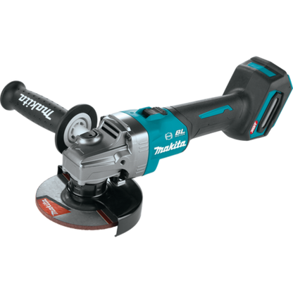 Makita 40 Max XGT Brushless Lithium-Ion 9 in. Cordless Paddle Switch Angle Grinder with Electric Brake and AWS (Bare Tool)