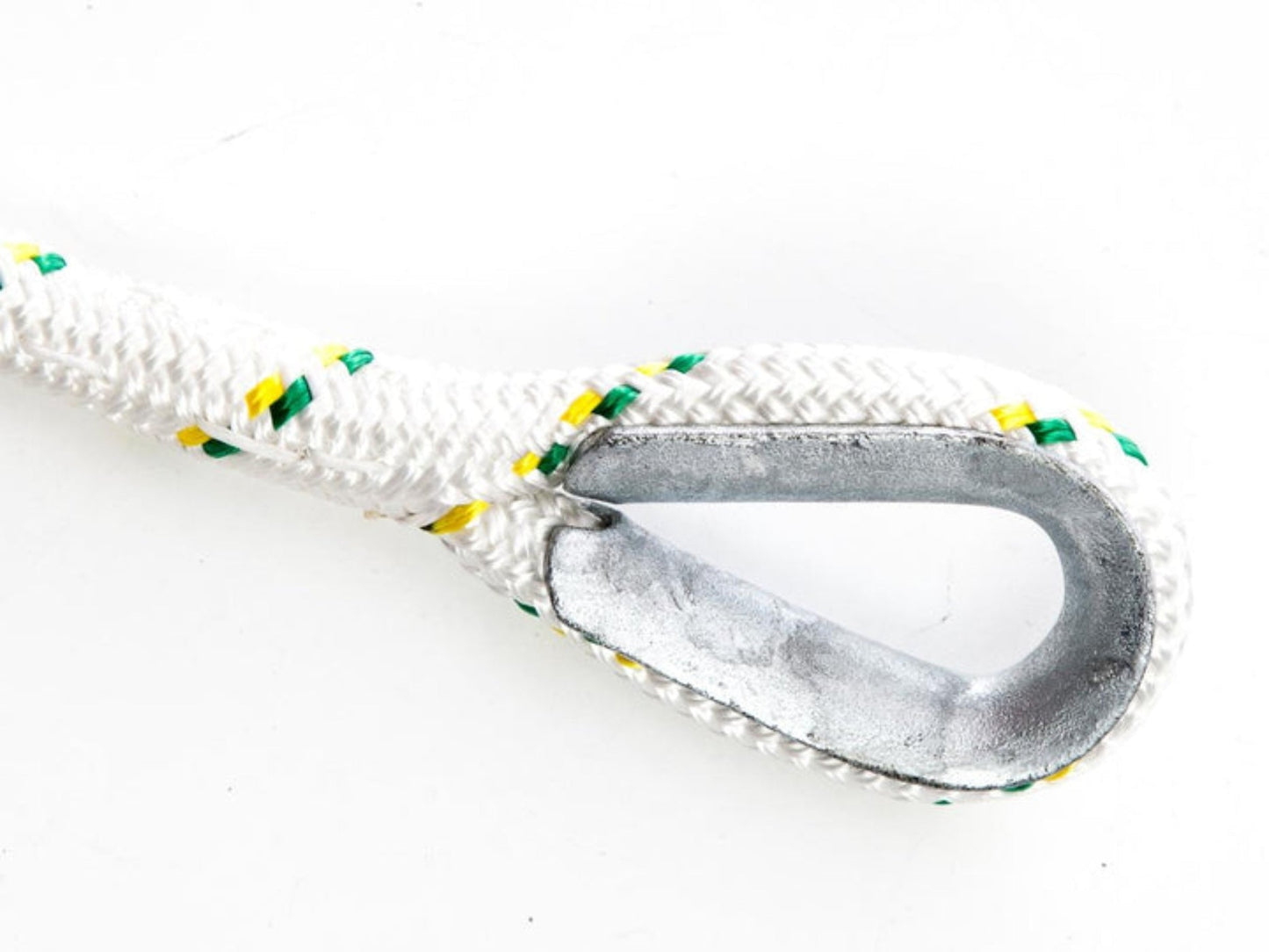 Portable Winch  Double Braided 1/2" x 984' Polyester Rope with Spices and Thimbles - PW,PCA-1218M2ESC