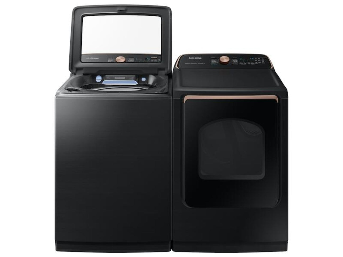 SAMSUNG 7.4 CF SMART ELECTRIC DRYER W STEAM SANITIZE+ AND SENSOR DRY - DVE55A7700V-KT