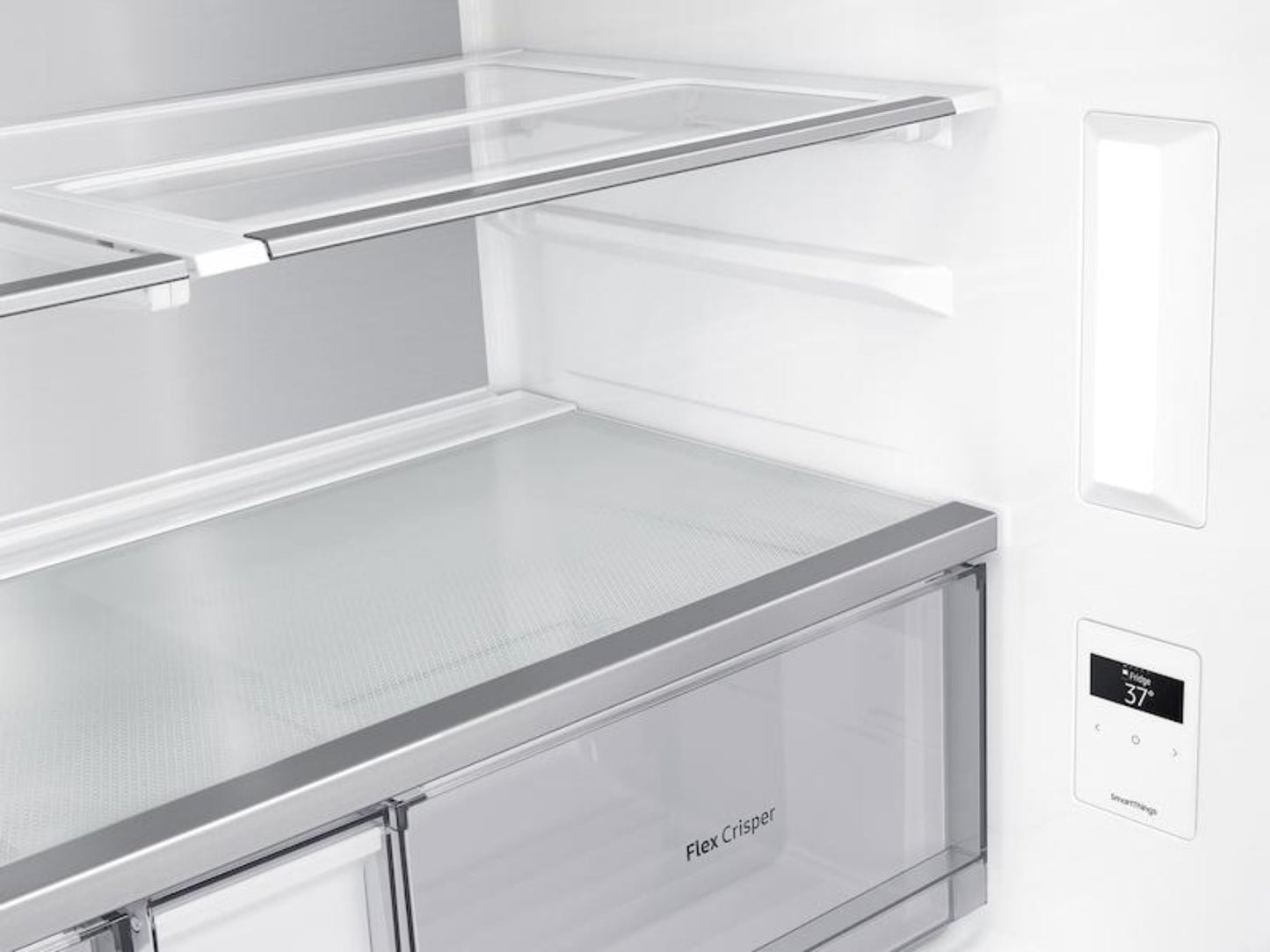 Samsung 23 cu. ft. Smart Counter Depth 4-Door Flex Refrigerator with AutoFill Water Pitcher - RF23A9071SR-KT
