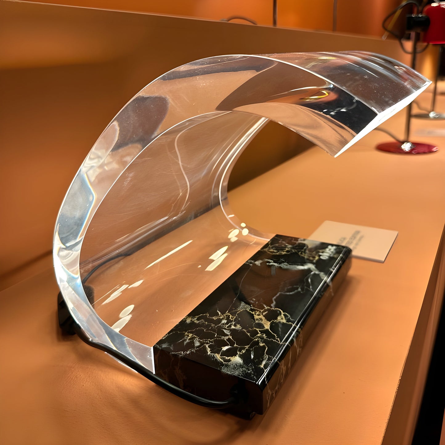 Oluce Acrilica Marble Table Lamp - OL-ACRILICA-281-MB