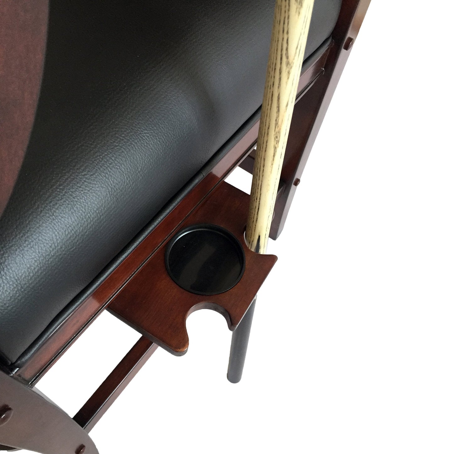 Hathaway Hampton Club Walnut Finish Spectator Bench - BG2554W