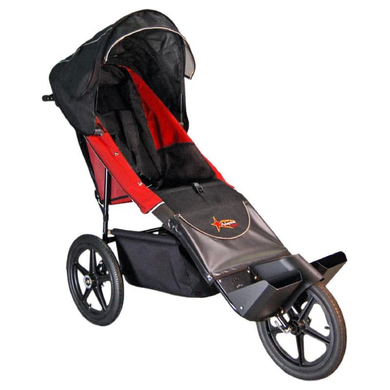 Adaptive Star Axiom Endeavour 2 Red Indoor/Outdoor Mobility Pushchair