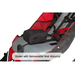 Adaptive Star Axiom Endeavour 4 Red Indoor/Outdoor Mobility Pushchair