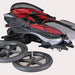 Adaptive Star Axiom Improv 2 Red Indoor/Outdoor Medical Mobility Pushchair