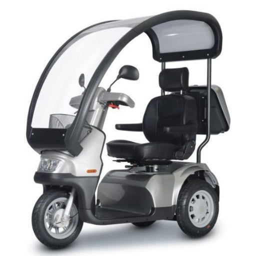 Afikim Afiscooter S3 3-Wheel Mobility Scooter with Hard Top Canopy