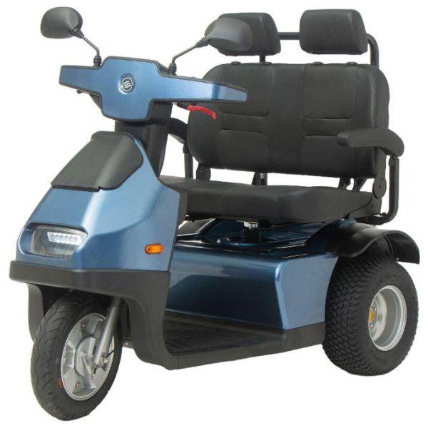 Afikim Afiscooter S3 Dual Seat 3-Wheel Mobility Scooter