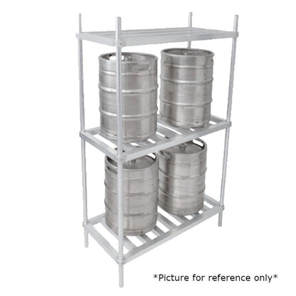 John Boos ALKR-2080 Keg Storage Rack