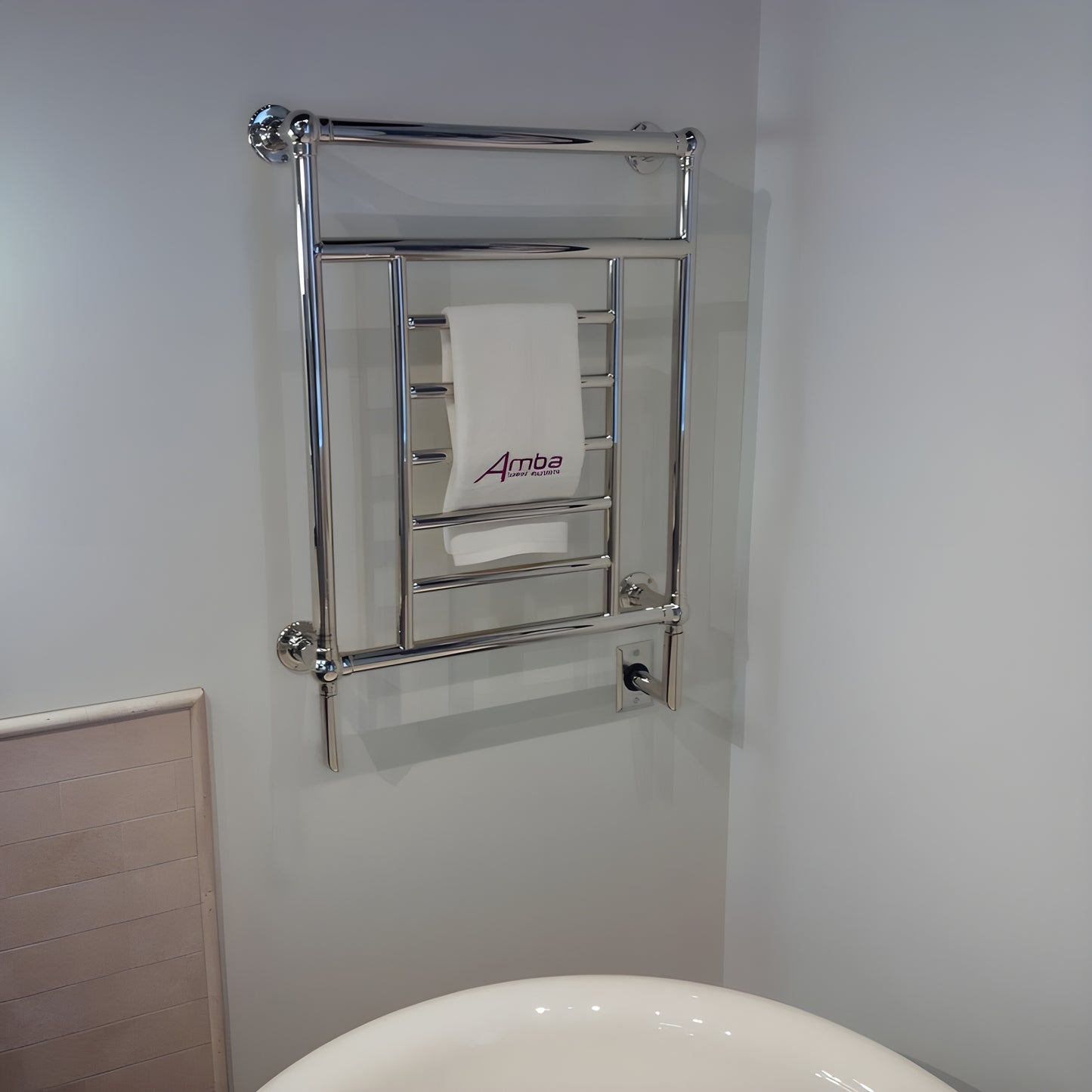 Amba Traditional  Hardwired Towel Warmer - 25.25"w x 35.75"h - T-2536