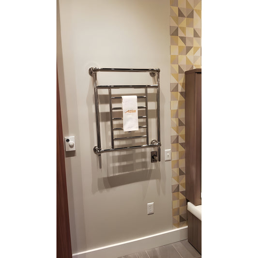 Amba Traditional  Hardwired Towel Warmer - 25.25"w x 35.75"h - T-2536