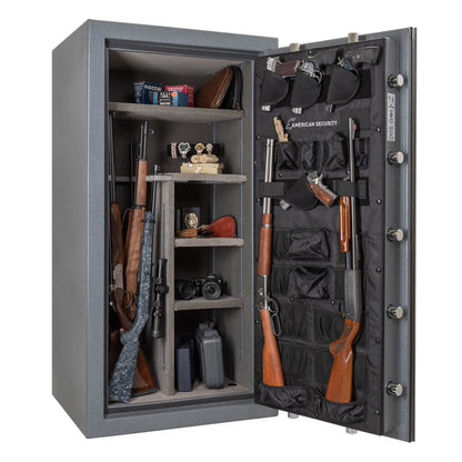 Liberty Safe AMSEC NF6030 American Security NF Gun Safe - AMG NF-6030E1 Gun Metal Gray