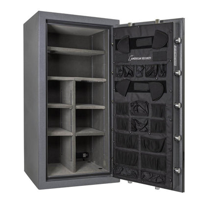 Liberty Safe AMSEC NF6030 American Security NF Gun Safe - AMG NF-6030E1 Gun Metal Gray