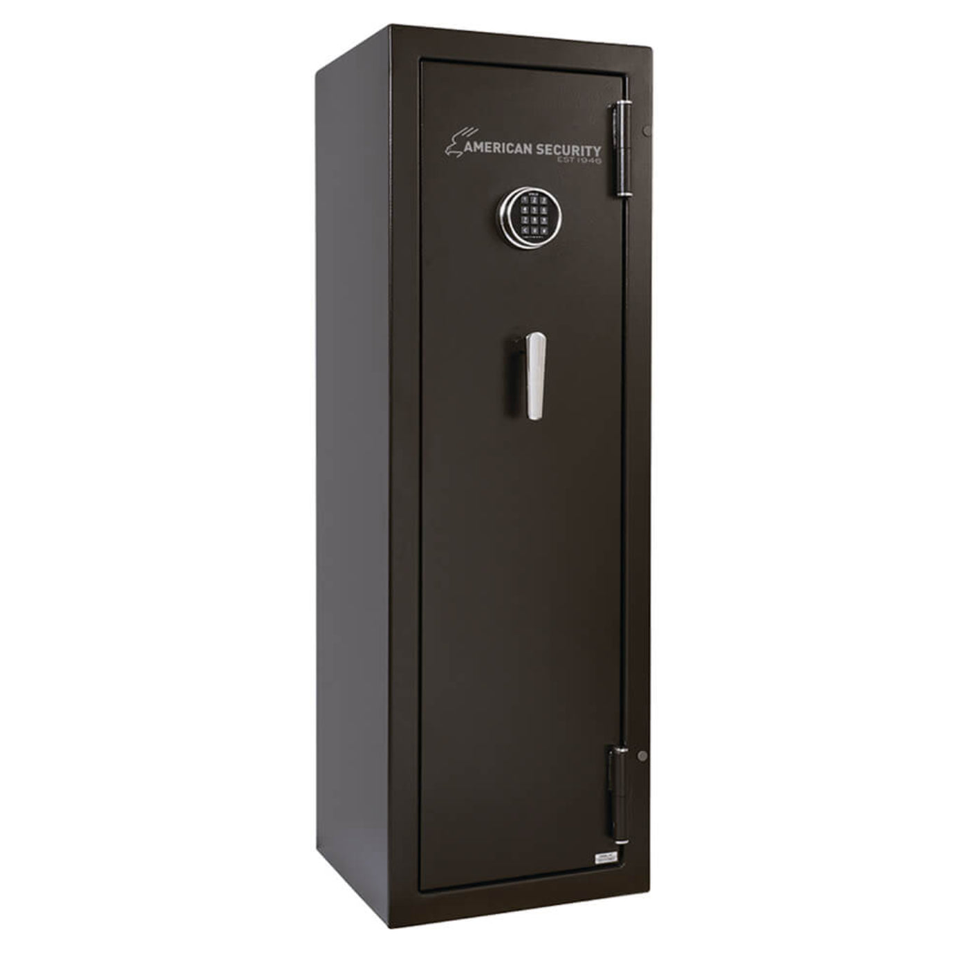 Liberty Safe AMSEC TF5517 American Security TF Gun Safe - AMG TF5517E5 Black Chrome