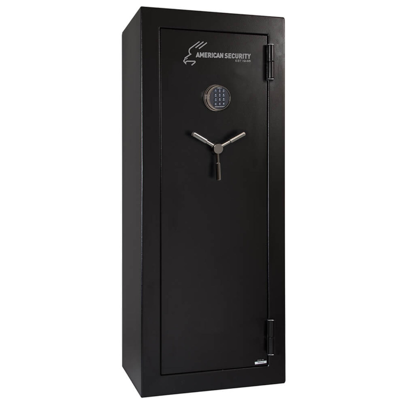 Liberty Safe AMSEC TF5924E5 American Security TF Gun Safe - AMG TF5924 Black Chrome