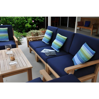 Riviera Luxe 7-Pieces Modular Set With Rectangular Table B
